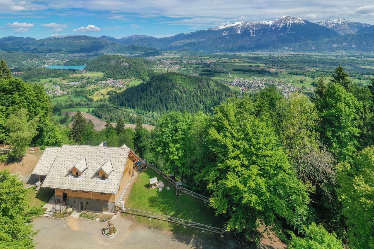 Koca Na Talezu Bed and Breakfast Ribno Exterior foto